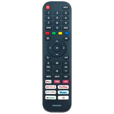 Imagem de Allimity Substituição do controle remoto EN2Q30H para Hisense Vidaa TV 100L9GSET 100L9G 100S8 70S5 65Q7 65SX 100L5F 120L5F L5F L9G