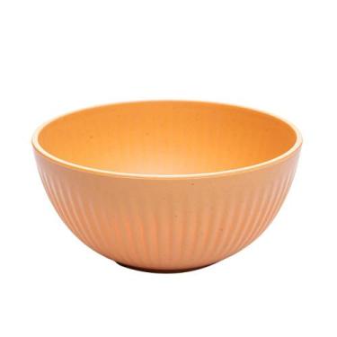 Imagem de Pote Saladeira Bowl de Bambu Cores Sortidas 1,4L 21x10cm Lyor