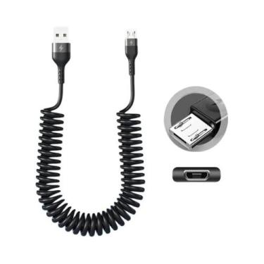 Imagem de Cabo USB Tipo C e Micro USB com Carregamento Rápido 66W 5A - Telescópi