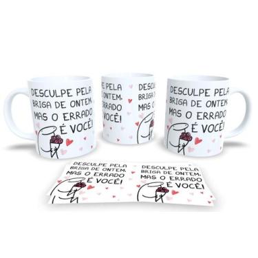 Imagem de Caneca de Porcelana Personalizada Flork Frases Engraçadas, Divertidas 