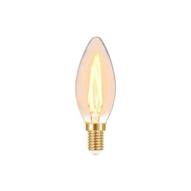 Imagem de Lâmpada Led Taschibra Filamento Vintage Vela B35 3w E14 220v 11080683