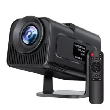 Imagem de Projetor Smart Android 13.0, 4K Ultra HD, Wi-Fi e Bluetooth, 390 ANSI Lúmens, Controle Remoto