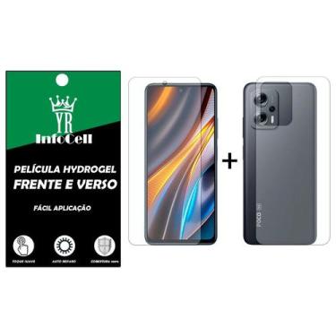 Imagem de Película Gel Hydrogel HD Frente e Verso Anti Impacto para Xiaomi Poco 