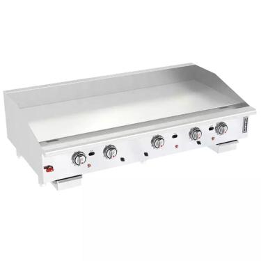 Imagem de Chapa Termostática de Mesa a Gás Venâncio Genesis New Gaveta Externa 150cm G60CT-60TN