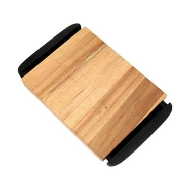 Imagem de WeiLaiKeQi Plates de tábua de corte multiuso com bandeja de gaveta, madeira, bandeja de frutas de legumes de queijo da placa de frutas para preparação de