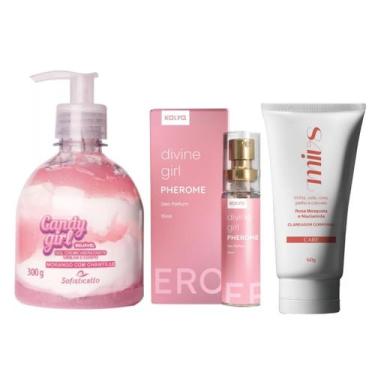 Imagem de Gel Beijável Clareador Niacinamida Perfume Divine Feromonio - Sofistic