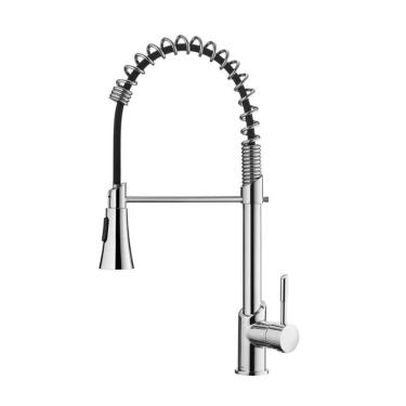 Imagem de Misturador Monocomando Cozinha com Ducha Especial Lorenkitchen Lorenzetti Cromado