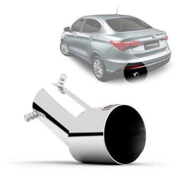 Imagem de Ponteira De Escapamento Esportivo Outs Cronos Inox Special