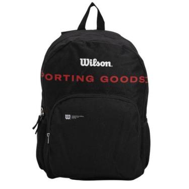 Imagem de Mochila Wilson Casual e Escolar Sporting Goods CO 1mganus, Preto