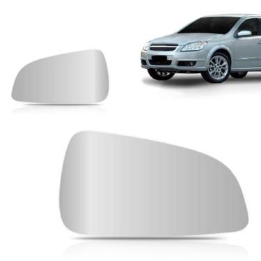 Imagem de Lente Retrovisor Chevrolet Vectra 2006 2007 2008 2009 Com Desembaçador