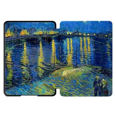 Imagem de GUKSRASO Capa Leve para o Kindle 11th Gen 2022/2024, Modelo No C2V2L3/RS23CV, 6 "Tampa com Acordar/sono Automático