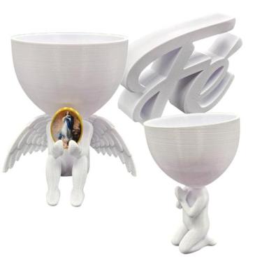 Imagem de Decoração Casa Nossa Senhora da Conceição Anjo Guarda Oração - Point d