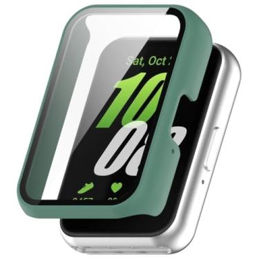 Imagem de NSmart - Capa Case Bumper de proteção compatível com Galaxy Fit3 (Verde, Fit3)