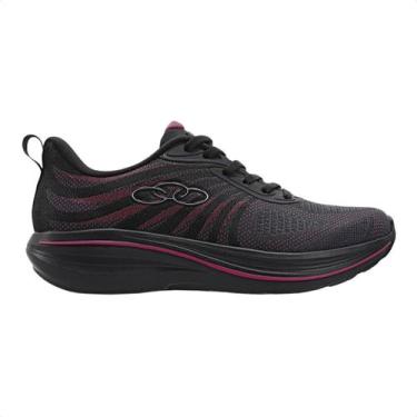 Imagem de Tênis Running Feminino Olympikus Bruma Preto, Preto, 38