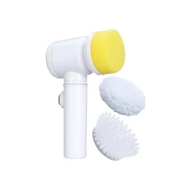 Imagem de Escova Elétrica de Limpeza 5 em 1 Sem Fio Limpador Multiuso Prático Com Mais Duas Cabeças de Escova(Limpador Multiuso)