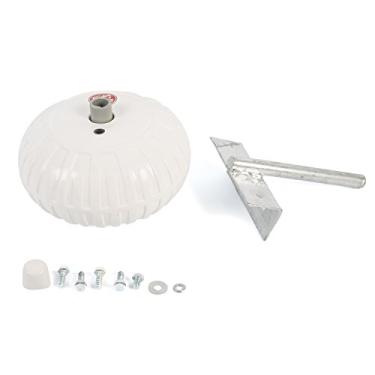 Imagem de Taylor Made Products Dock Pro rodas infláveis de base para barco, montagem em linha reta ou canto