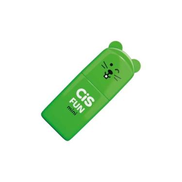 Imagem de Marca Texto CIS Fun Mini - Neon, Verde, Caixa com 6 unidades