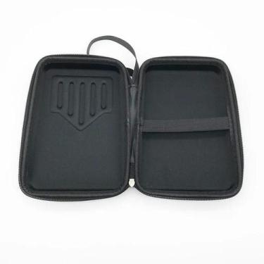Imagem de Preto À Prova De Choque Impermeável 17 Teclas Kalimba Caso Portátil Po