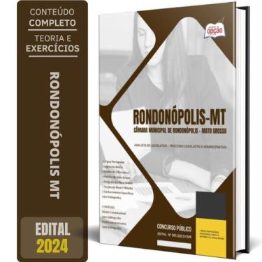 Imagem de Apostila Câmara Rondonópolis Mt 2024 Analista Do Legislativo - Apostil