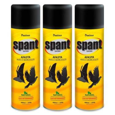 Imagem de 3x Repelente Natural Organic Aves Morcegos Óleo Mamona 400ml - Dominus