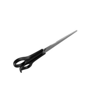 Imagem de Tesoura de Barbeiro Profissional, 19cm, Aço Inoxidável, com Descanso para Dedo