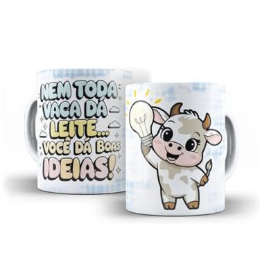 Imagem de Caneca branca amiga malhada (15025)