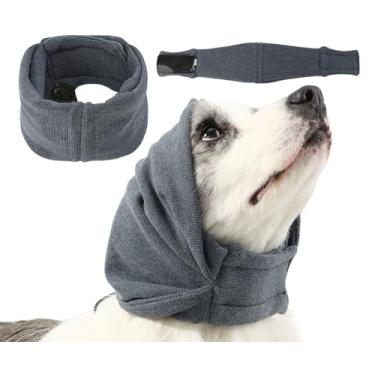 Imagem de Spajoy Moletom com capuz calmante para cães, envoltório redutor de ruído, protetor de ruído