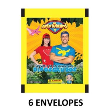 Imagem de LUCCAS NETO - Kit Com 6 Envelopes - Panini