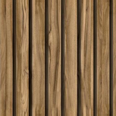 Imagem de Papel De Parede Madeira Adesivo Ripado 10 Metros Lavável 3d Autocolant