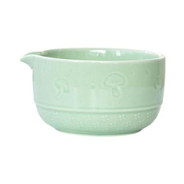 Imagem de Bothyi Tigela de Matcha com Bico Tigela de Preparação de Matcha Chawan Tradicional com Capacidade de 450ml, Verde