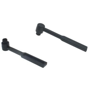 Imagem de LBTODH 2 peças de pincel Stylus preto toca-discos escova de limpeza para limpeza de agulhas de disco de vinil