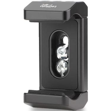 Imagem de Leftfoto Suporte SSD T7 SSD T5 Suporte de montagem para Samsung SanDisk SSD T5, braçadeira de montagem universal com mola, compatível com largura de 55 mm a 80 mm (2,2 a 3,1 polegadas)