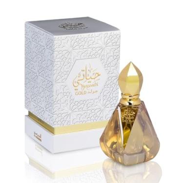 Imagem de Al Haramain Hayati Gold - Perfume para mulheres e homens - Allure atemporal - Perfume doce com baunilha, almíscar e notas de bálsamo Tolu - Spray EDP de 95 g