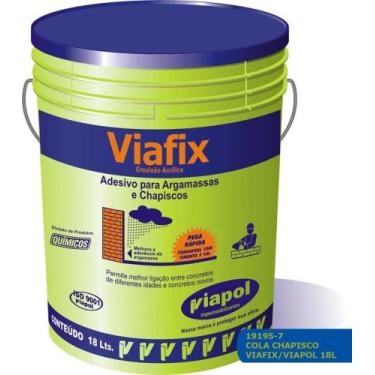 Imagem de Cola para Chapisco Viafix Viapol 18 L