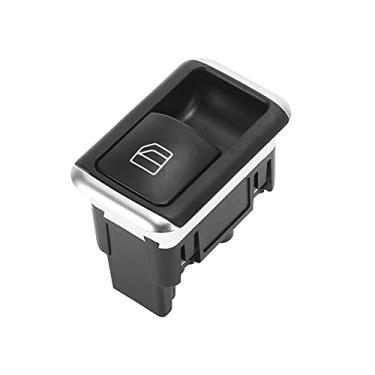 Imagem de X AUTOHAUX 2049058202 Interruptor de botão elétrico de janela de carro para Mercedes-Benz B250e GLE500 GLE400 2016-2017