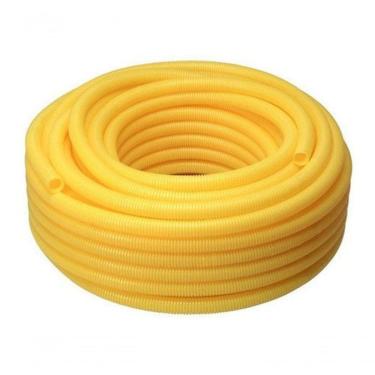 Imagem de Conduite Corrugado Amarelo De 3/4 25Mm Rolo C/ 50 Metros