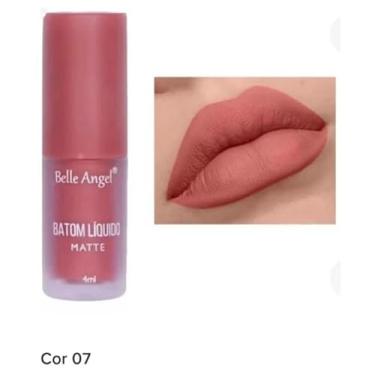 Imagem de Batom Líquido Matte – Tons Nude Elegantes, Alta Cobertura e Conforto Real! (07)