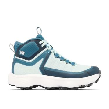 Imagem de Columbia Tênis de caminhada feminino Escape Thrive Titanium Mid Outdry, Claraboia/garça azul, 35