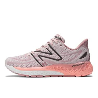 Imagem de New Balance Fresh Foam X 880 V13 feminino, Rosa pedra/rosa nebuloso/preto metálico, 35