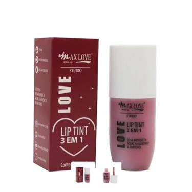 Imagem de Lip Tint 3 em 1 Max Love Rosa Mosqueta, Ácido Hialurônico, Vegano e Hidratante