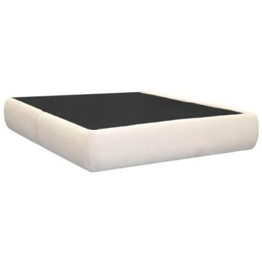 Imagem de Base Cama Box Orgânica Moscou 152cm Casal Bouclê - SOFA STORE, Bouclê 