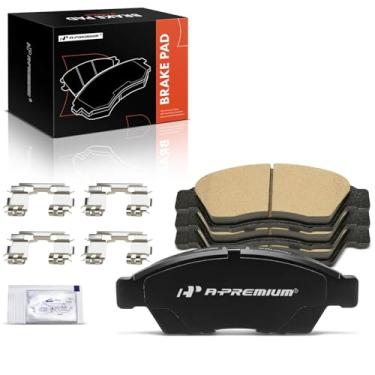 Imagem de A-Premium Substituição da pastilha de freio para Suzuki Aerio 2006-2007s, modelos de tambor traseiro, dianteiro
