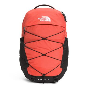 Imagem de THE NORTH FACE Mochila para laptop Borealis Commuter, laranja retrô/TNF preta, tamanho único