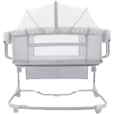 Imagem de Berço Bluetooth Infantil Balanço Automático Duas Alturas Mastela Até 1