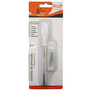 Imagem de Estilete de Precisão, Keramik, 9800, Com 2 Lâminas De Refil, Prata