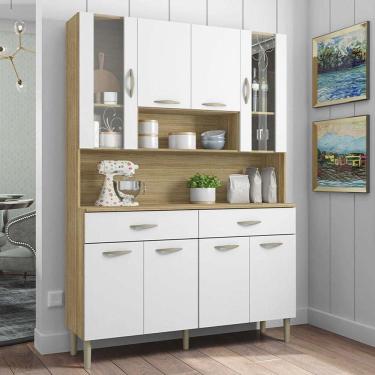 Imagem de Armário Cozinha Golden 8 Portas E 1 Gaveta Freijo/supremo