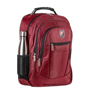 Imagem de Mochila Impermeável Escolar Feminina Masculina Resistente Notebook  - 