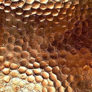 Imagem de Yzogbry Mosaico geométrico em relevo moderno ouro metal descascar e colar papel de parede decoração de parede autoadesivo papel de parede adesivo em contato fácil para apartamento locatário