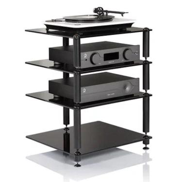 Imagem de Rack Norstone Hifi Bergen 2 Com Prateleira De Vidro