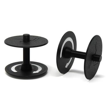 Imagem de Conjunto de carretel de substituição compatível com impressoras de etiquetas térmicas DYMO 450/550